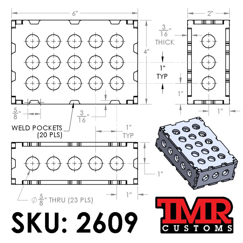 246 Blocks for Fabricators - 5/8" (16mm) Tooling - Image 5