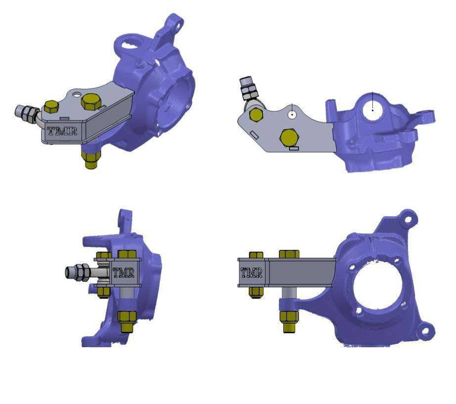 99-04 Dana 60 Weld On High Steer Arms - Ford Super Duty - Image 3