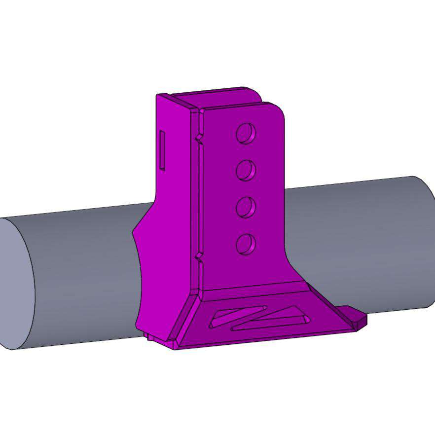 Adjustable Track Bar Bracket - Axle Mount - Image 3