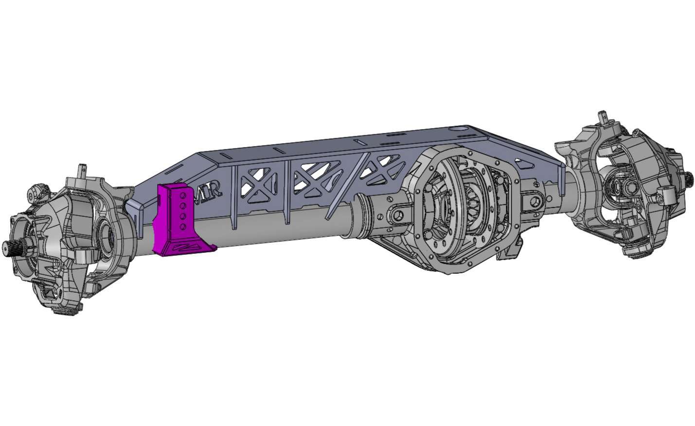 Adjustable Track Bar Bracket - Axle Mount - Image 9