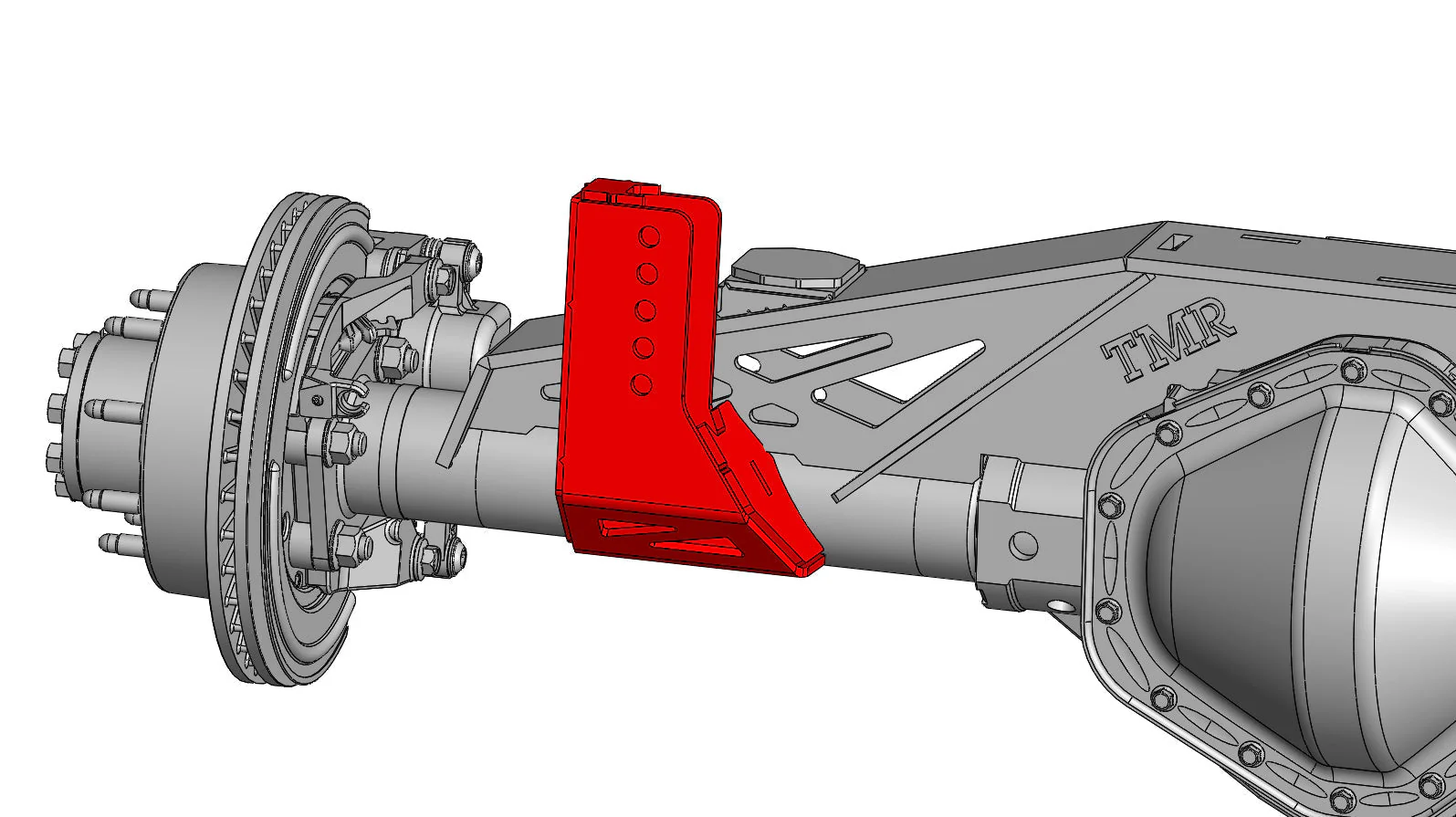 Adjustable Track Bar Bracket - Axle Mount - EXTENDED HEIGHT - Image 11