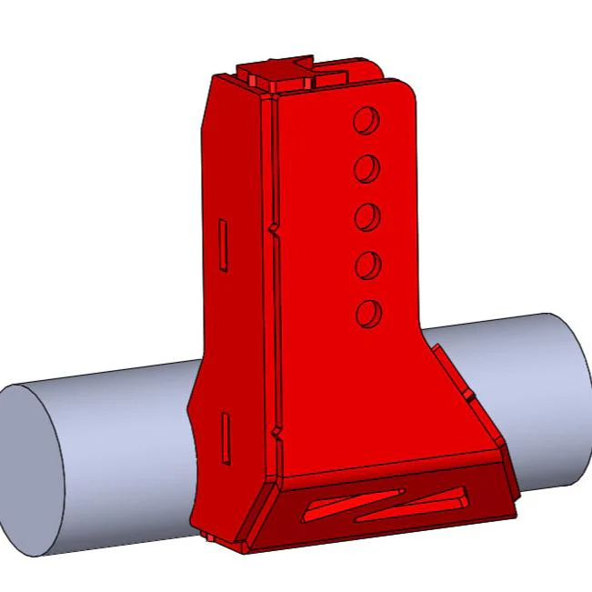 Adjustable Track Bar Bracket - Axle Mount - EXTENDED HEIGHT - Image 3