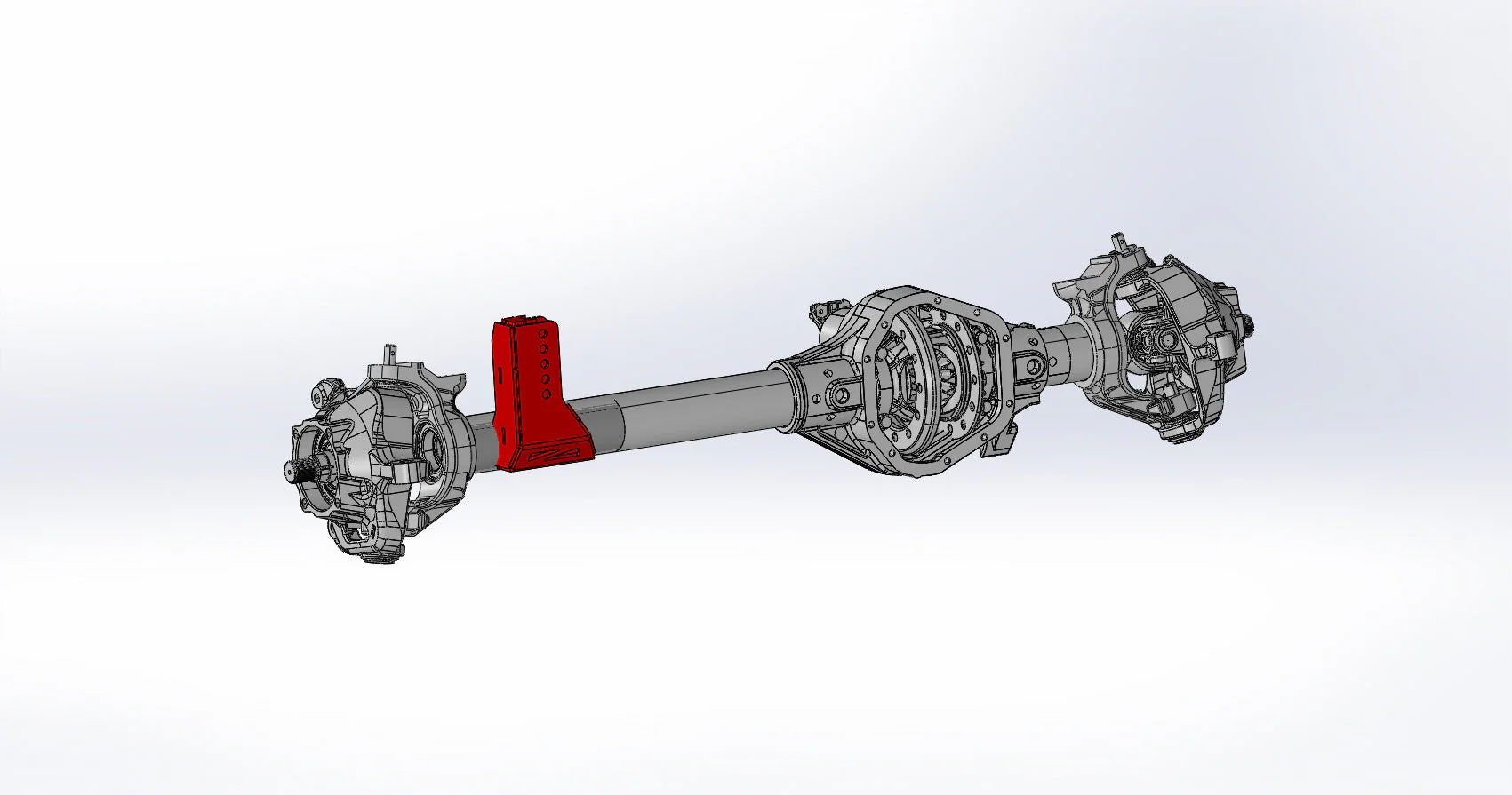 Adjustable Track Bar Bracket - Axle Mount - EXTENDED HEIGHT - Image 9
