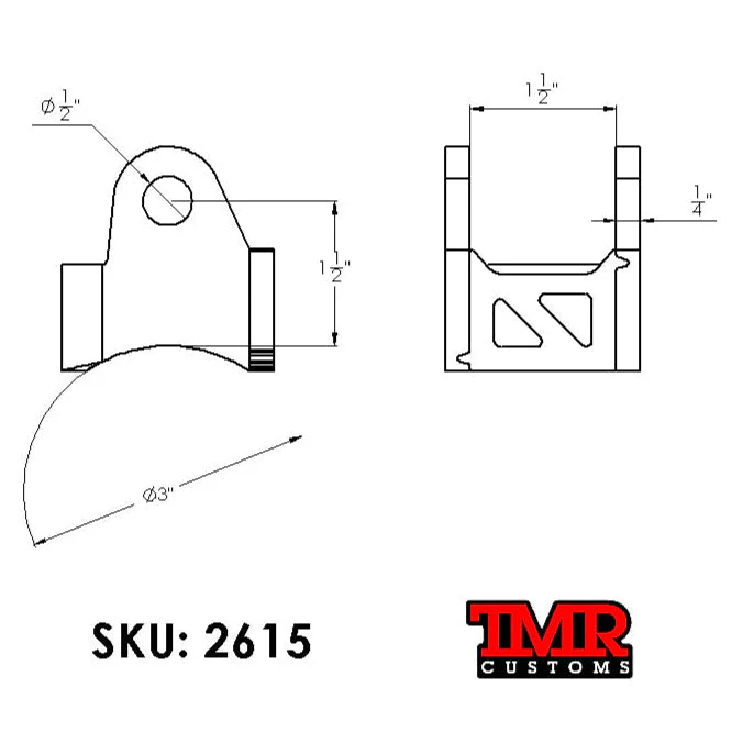 Axle Tube Shock Brackets (Parallel) - Image 9