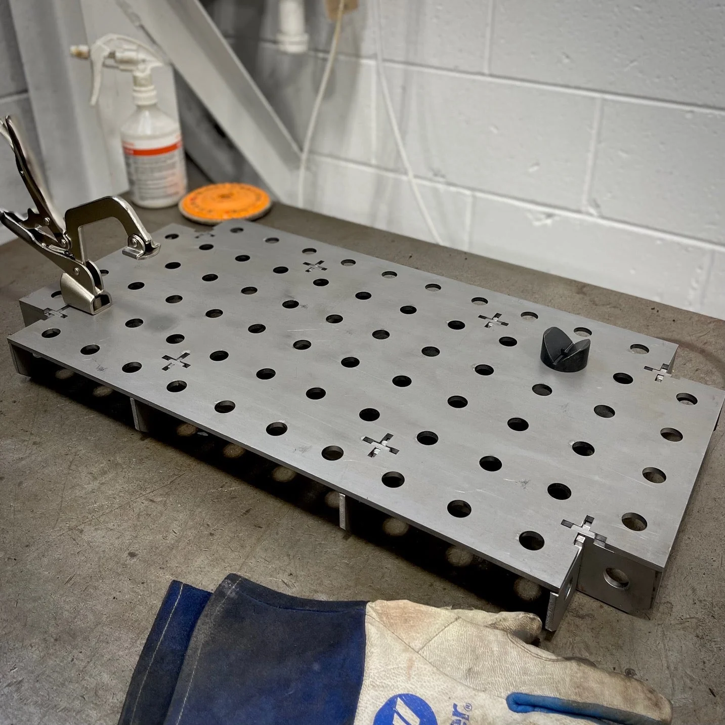 Benchtop Welding & Fixture Table - 1' x 2' - Image 6