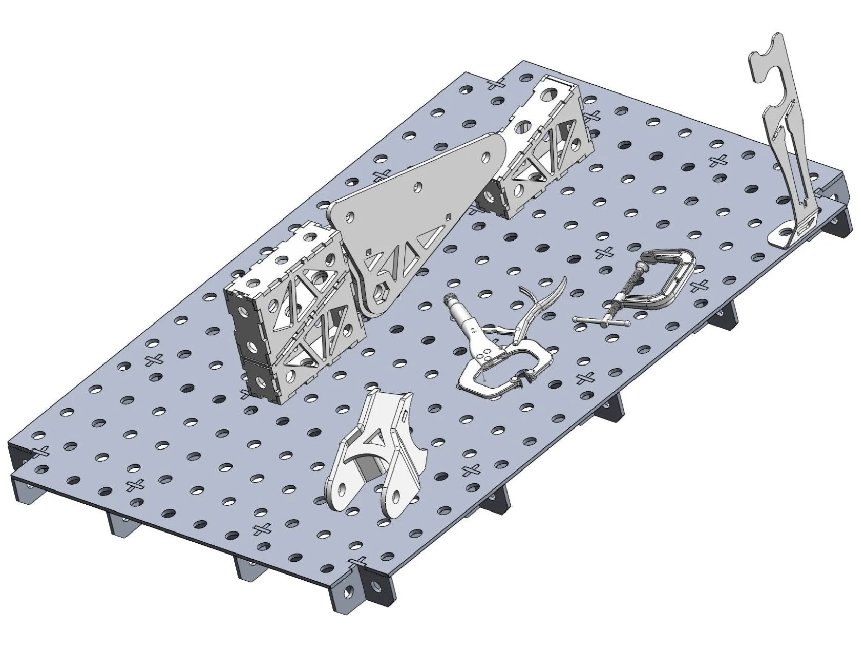 Benchtop Welding & Fixture Table - 2' x 3' - Image 4