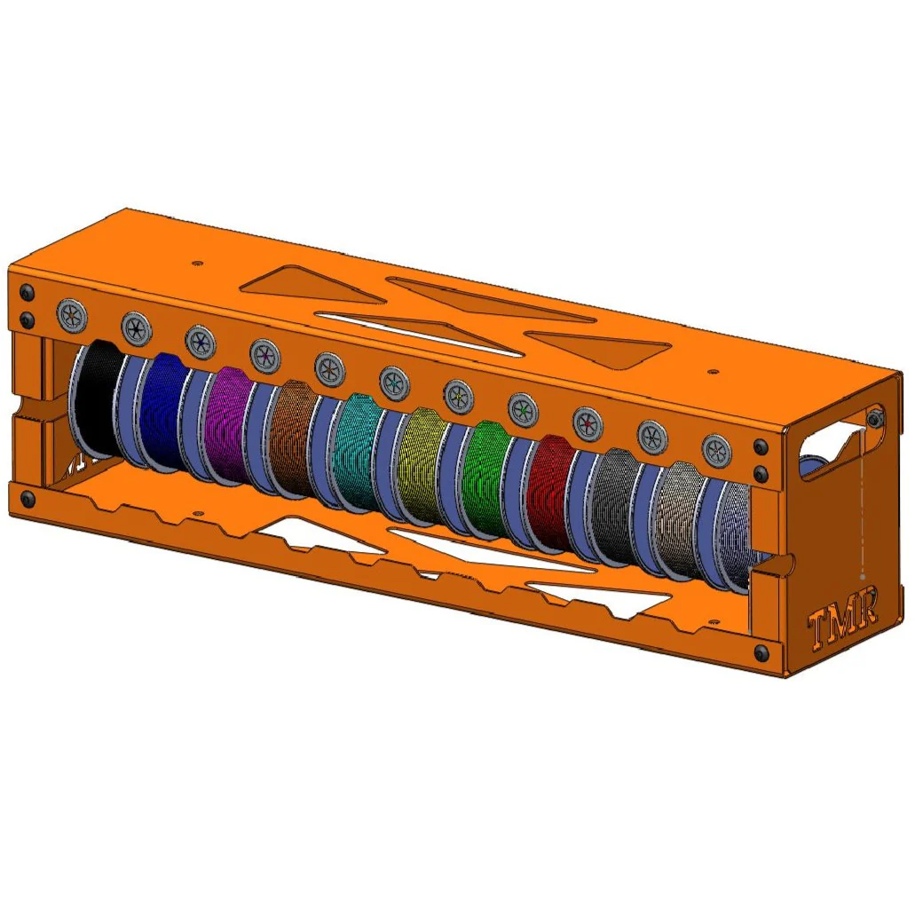 Small Wire Spool Organizer Rack - Image 5