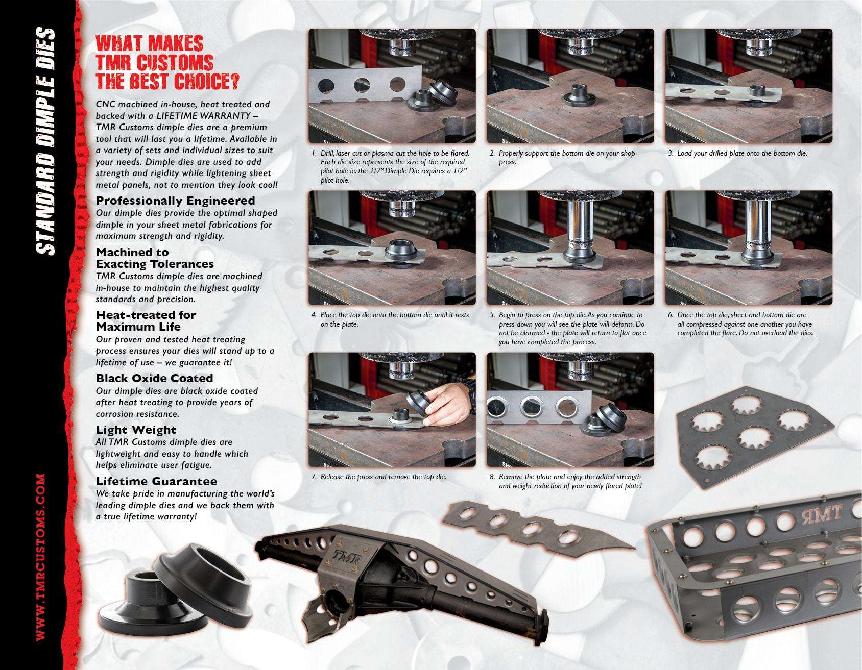 Dimple Die 7 Piece "Master" Set - Image 6