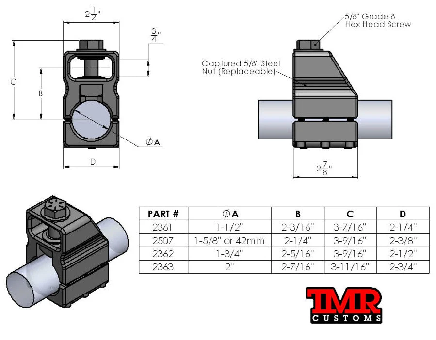 Double Shear Tie Rod Clamp - Hydraulic Assist - Image 5