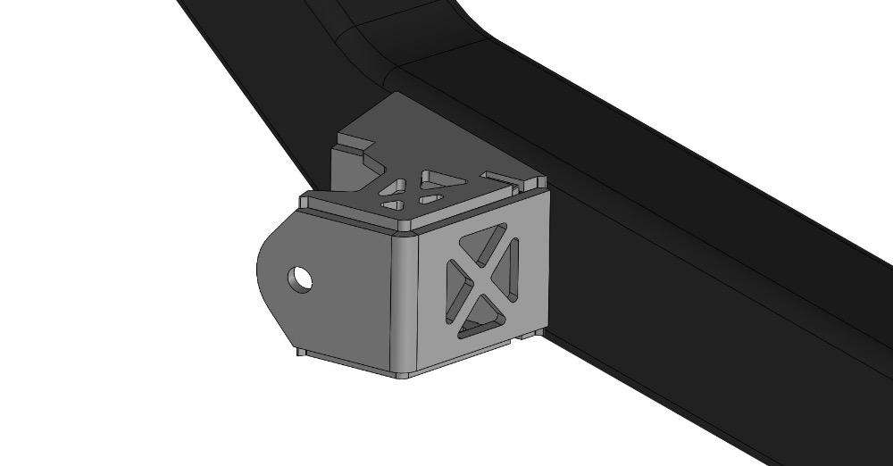 Frame Mount Upper Link Bracket (0 or 22 degree offset) - Image 11