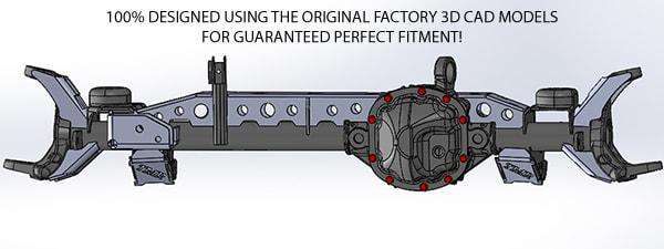 Jeep JK Inner C/Knuckle Gussets - FORMED - Image 5