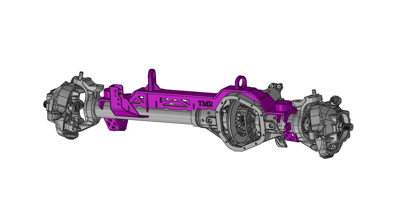 JK, JL, JT 1 TON Axle Swap Truss - Front Dana 60 - Image 9