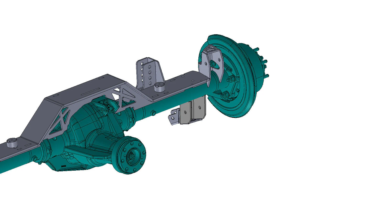 JK 1 TON Axle Swap Truss - Rear Sterling 10.25/10.5 - Image 3