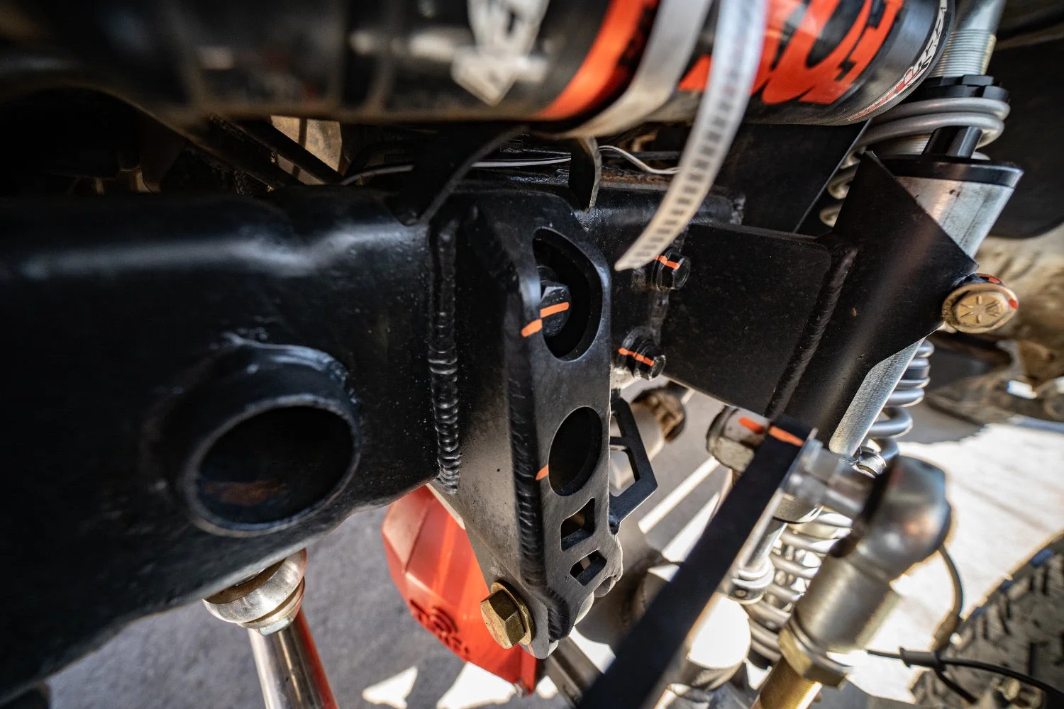 JK 1 TON Swap - Frame Track Bar Bracket - FRONT - Image 6