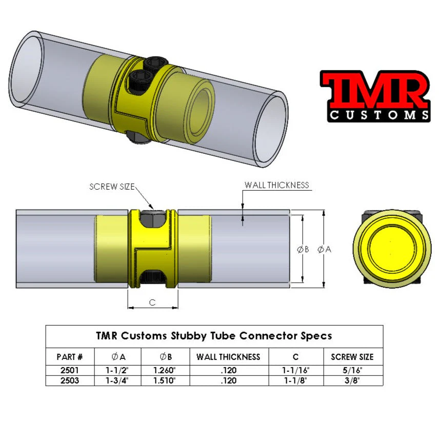 "Stubby" Tube Connector - Image 4