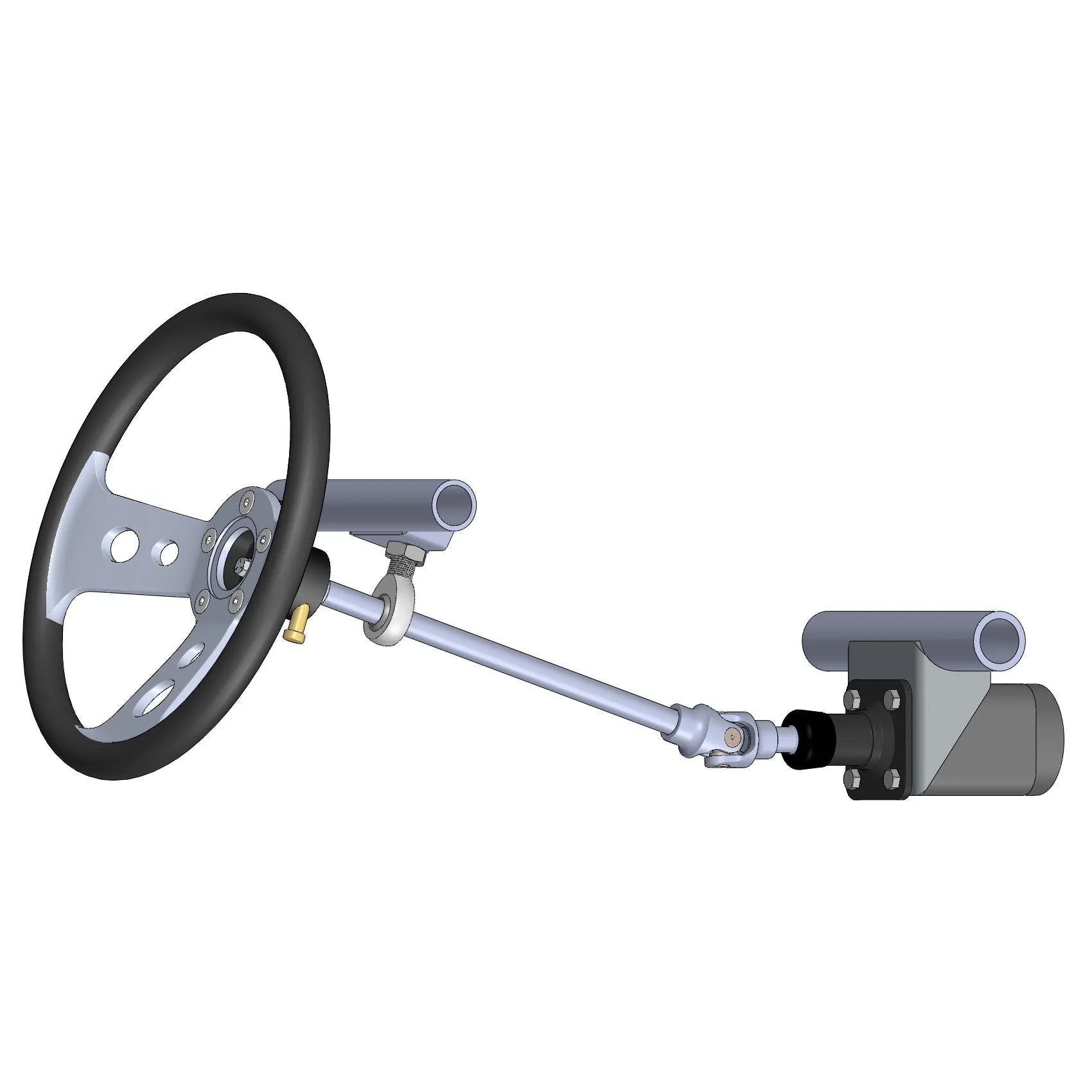 THE ARCHETYPE Steering Column & Orbital Mount