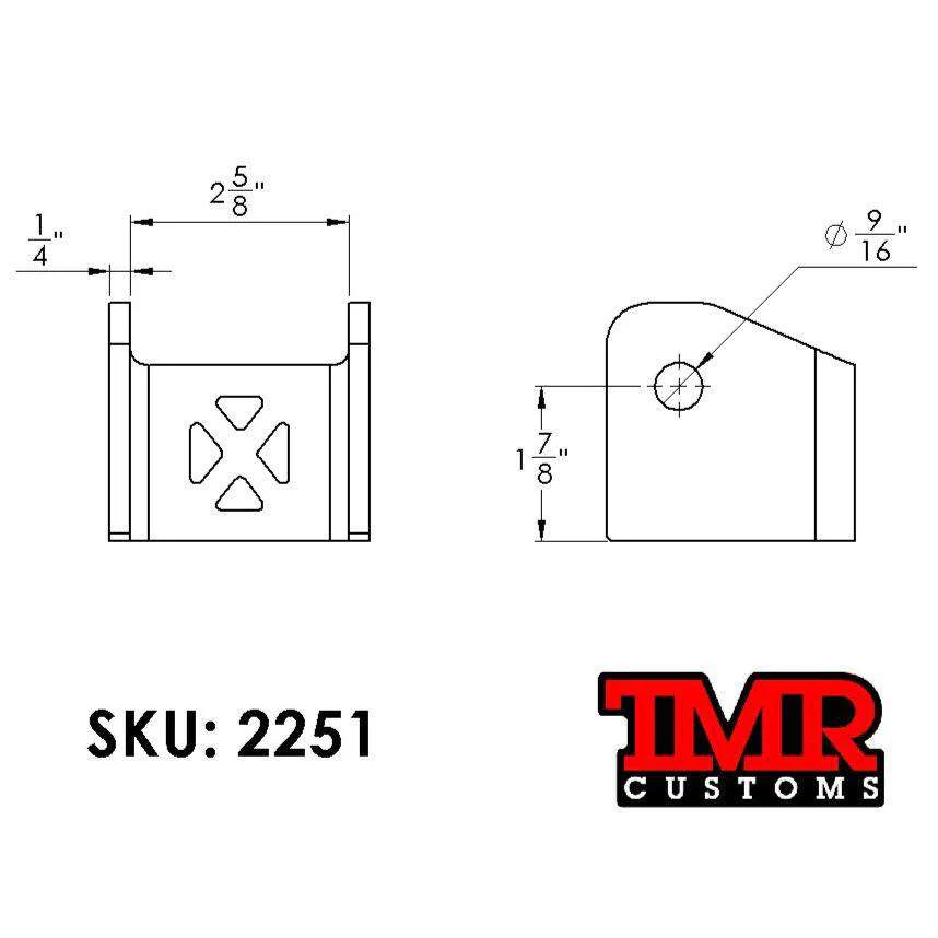 Truss Mount Upper Link Tower - Shorty - Image 2