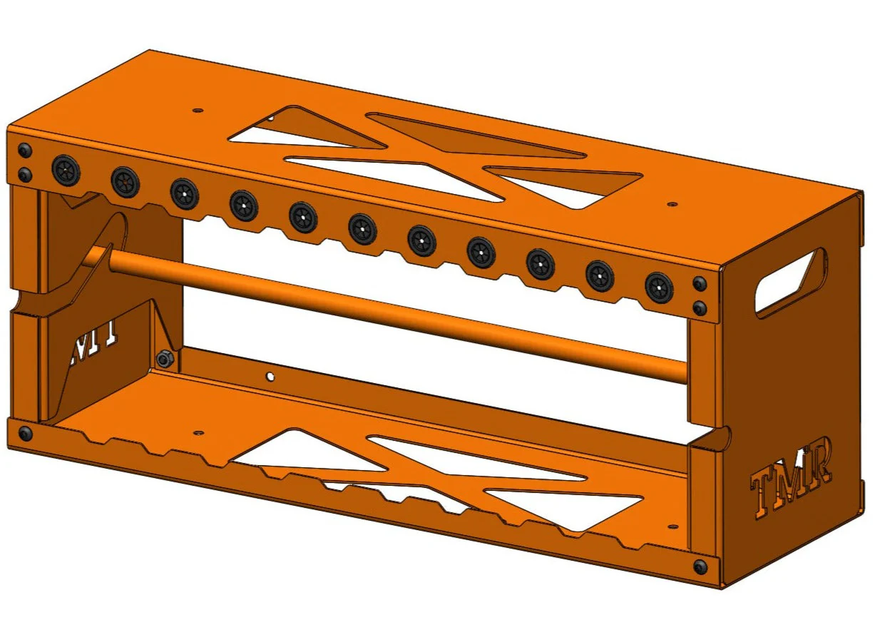Large Wire Spool Organizer Rack - Image 7